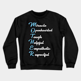 Funny Mother's Day Gift for Mom and Grandma Crewneck Sweatshirt